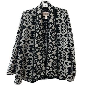 Forever21 Southwestern Woven Wool
Kimono Jacket Open Front Swing
Size M Aztec